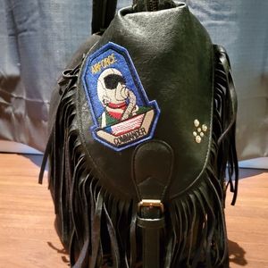 Over the shoulder backpack